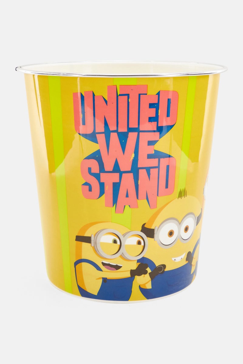 Minions Waste Bin 9,1ltr, Yellow Combo - Image 1