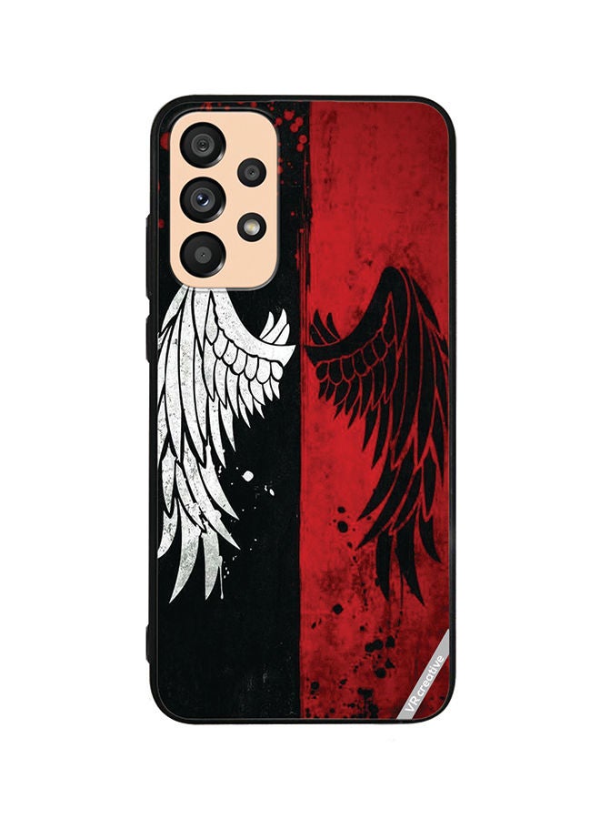 VR CREATIVE Protective Case Cover For Samsung Galaxy A73 5G Wings Design Multicolour - Image 1