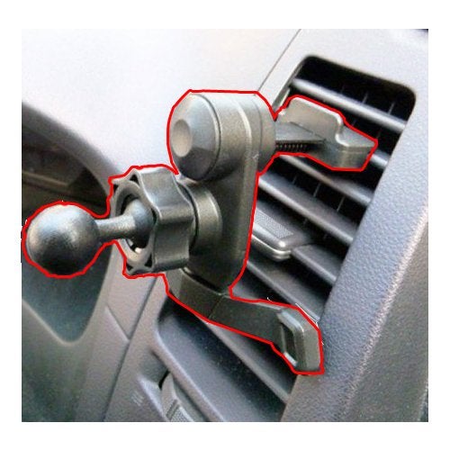 ChargerCity Simple-Lock Car Air Vent Holder Mount for COBB Tuning AccessPORT V3 Auto Tuner programmer (Fit all horizontal and vertical Vent) - Image 5