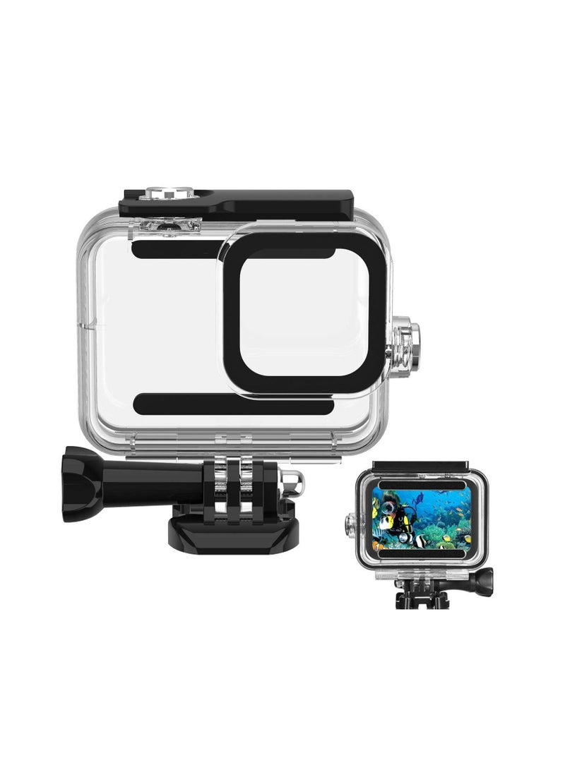 Waterproof Underwater Housing Shell Supports Deep Diving Scuba Snorkeling Action Camera Protective Cover for GoPro Hero 8 Black Cameras - Image 2