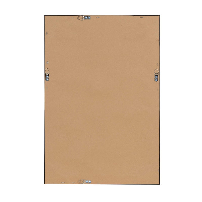 DesignOvation Beatrice Framed Linen Fabric Pinboard, 18x27, Walnut Brown - Image 5