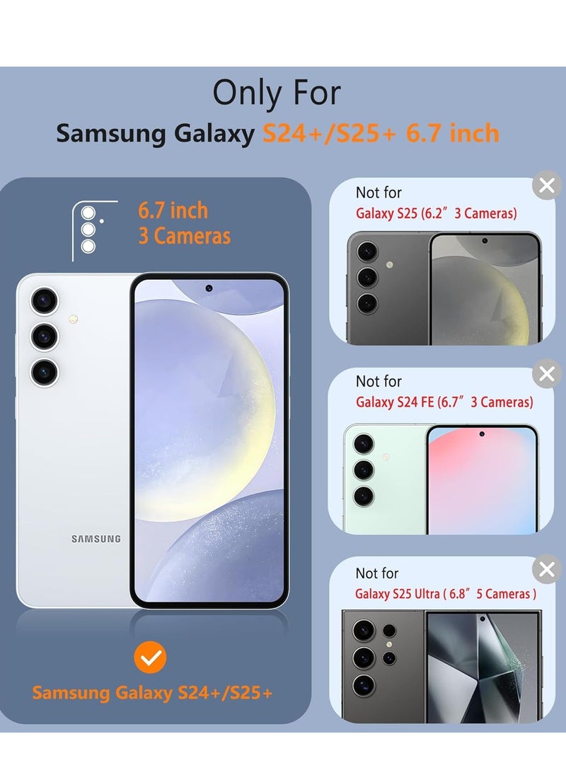 BORTONY Samsung Galaxy S25 Plus Case Liquid Silicone Gel Rubber Anti Scratch Galaxy S25 Plus Cover Protective Case for Samsung Galaxy S25 6.7 Inch - Image 2