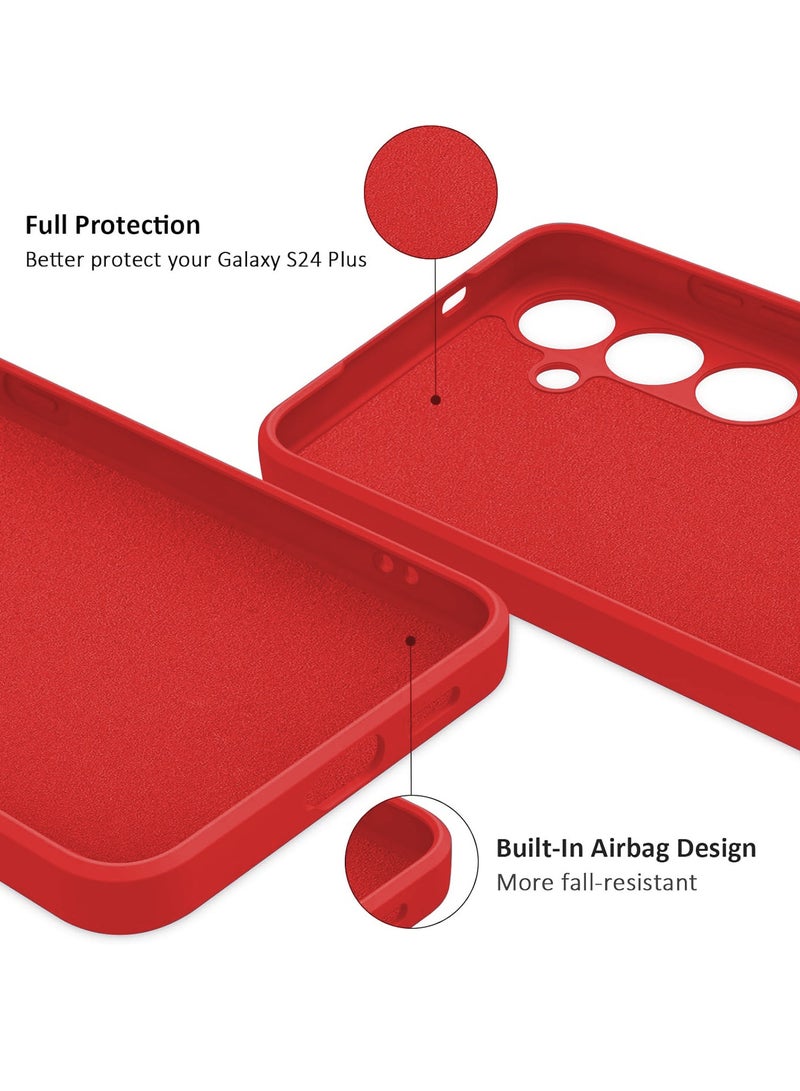 BORTONY Samsung Galaxy S25 Plus Case Liquid Silicone Gel Rubber Anti Scratch Galaxy S25 Plus Cover Protective Case for Samsung Galaxy S25 6.7 Inch - Image 3