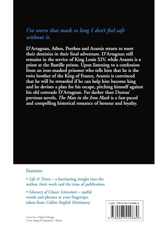 Collins Classics - The Man in the Iron Mask - Image 2