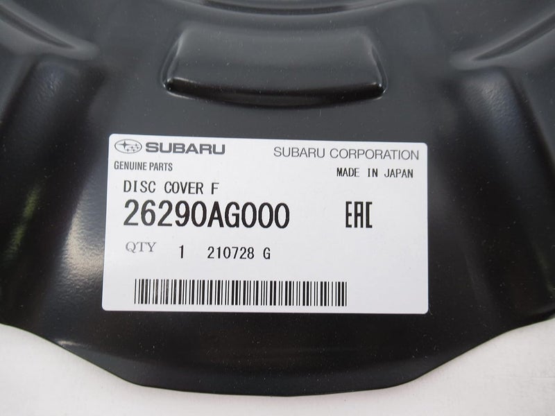 Subaru OEM 08-14 Forester Front Brakes-Brake Backing Plate 26290ag000 - Image 3