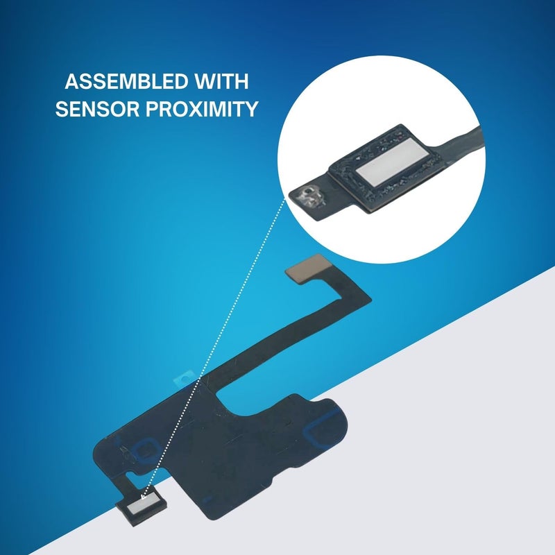 MEEFIX Proximity Sensor Earpiece Flex Cable Replacement for iPhone 15 Plus - Includes Ear Speaker Metal Bracket, Ambient Light Sensor Fix - Image 4