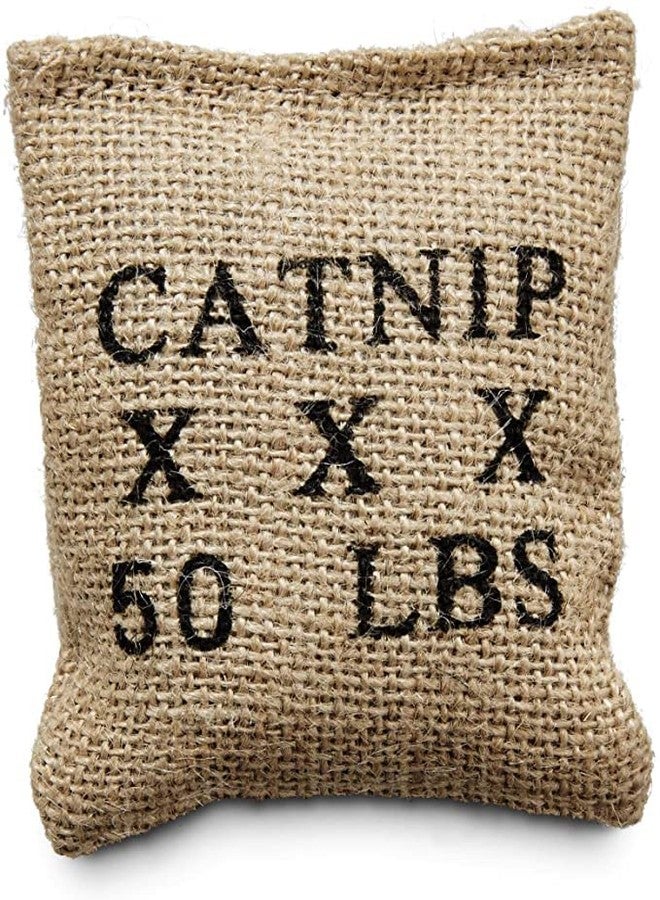 Leaps & Bounds Burlap Bag Catnip Cat Toy (2 Pack)