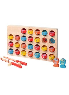 Y&D Wooden Magnetic Fishing Game Multicolour  - Image 1