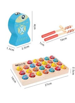 Y&D Wooden Magnetic Fishing Game Multicolour  - Image 5