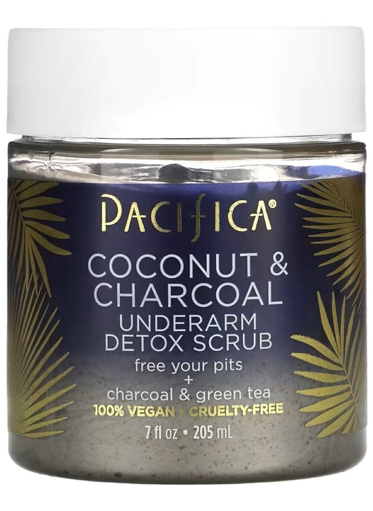 Pacifica Pacifica, Underarm Detox Scrub, Coconut & Charcoal, 7 oz (205 ml)  - Image 3
