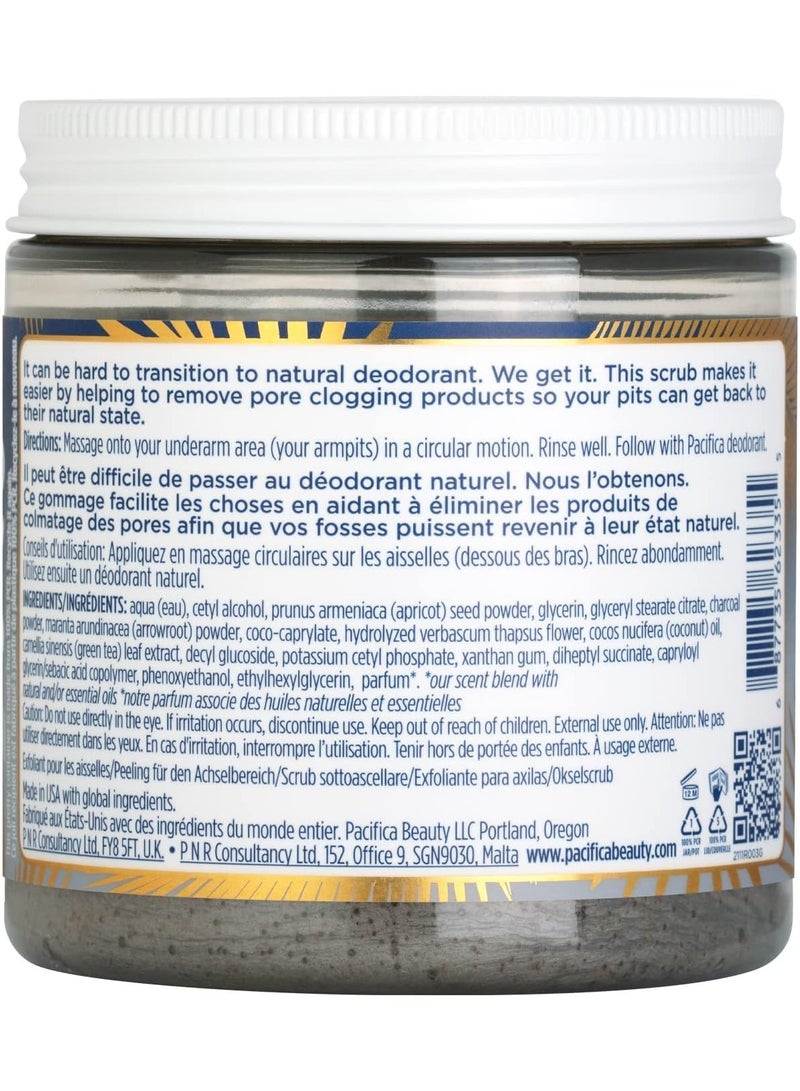Pacifica, Underarm Detox Scrub, Coconut & Charcoal, 8.5oz (243G) - Image 3