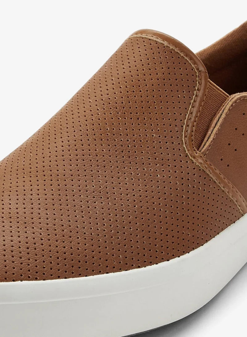 Lee Cooper Brown Men Perforated Loafers for Men | Best Price UAE