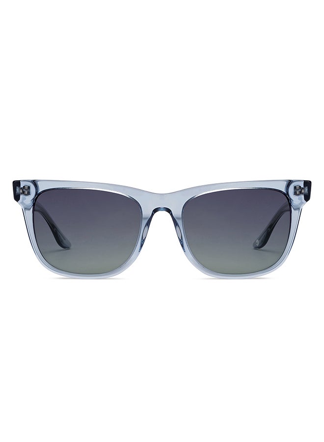 John Jacobs Unisex Full Rim Polarized Wayfarer Sunglasses For Men & Women - 54mm - Blue - Image 2
