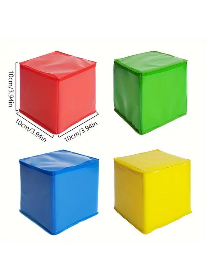 Blue 6 Sided Dice Teaching Aids for Card Insertion Classroom Interactive Game - Image 2