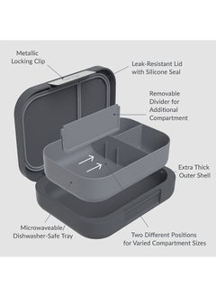 Bentgo Modern Adult Lunchbox 850 Ml - Dark Grey  - Image 2
