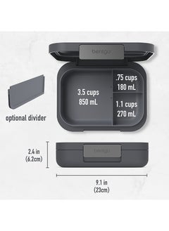 Bentgo Modern Adult Lunchbox 850 Ml - Dark Grey  - Image 3