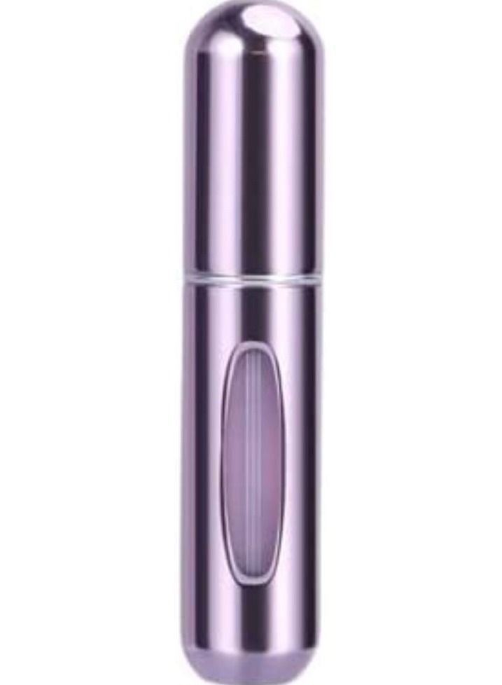 زجاجة رذاذ عطر صغيرة محمولة قابلة لاعادة الملء، علبة مضخة عطر، قابل لاعادة الملء، بخاخ عطر قابل لاعادة الملء للسفر (8مل، عبوه واحده,بنفسجي) - Image 3