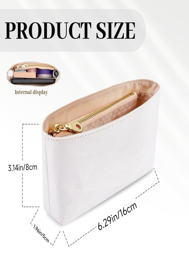 KOMHPS Mini Organizer Insert for Purse, Handbag Inner Shaper, Waterproof Dupont Paper Organizers for Tote Bag - Image 3