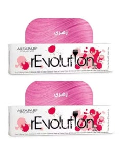Pink hair dye set 90ml