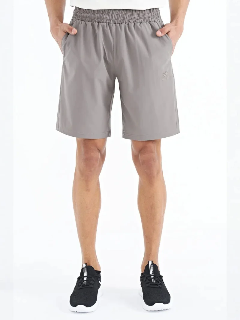 TOMMYLIFE TOMMY Men's Regular-fit Wide-leg Shorts