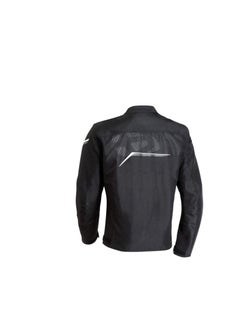 ixon Ixon Slash MS Textile Jacket - Black/White (Medium)  - Image 2