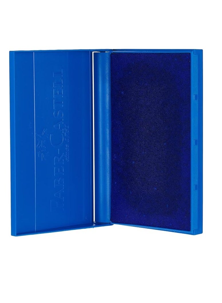 Faber-Castell-Stamp Pad 110X70 Mm Blue Pack Of 2 - Image 3
