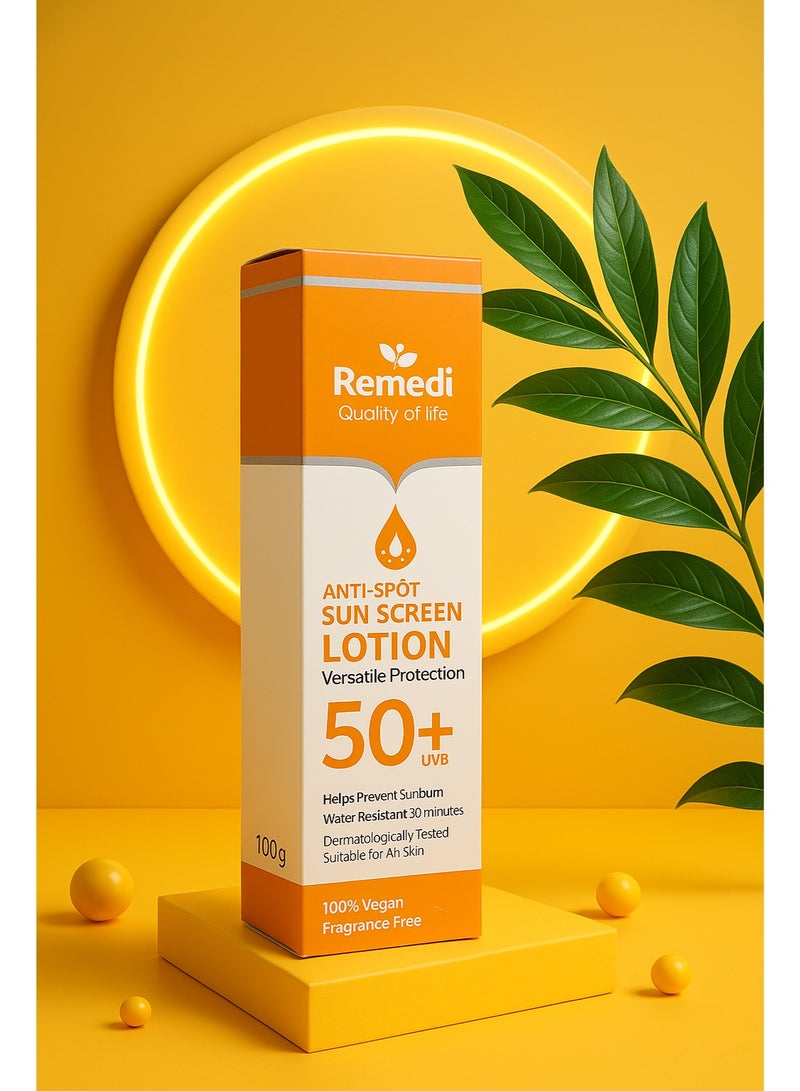 REMEDI Sunscreen Lotion 100 ML - Image 1