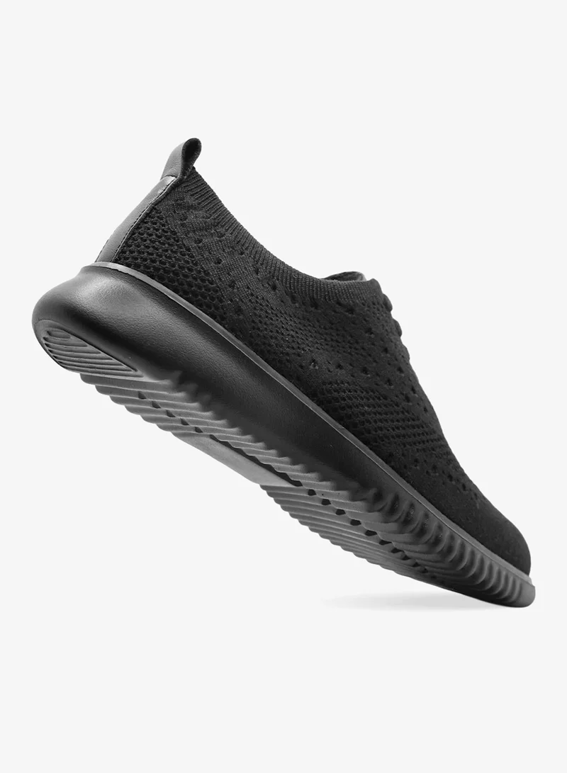 DUOZOULU Black GA Classic Wool Oxford  | Best Price UAE