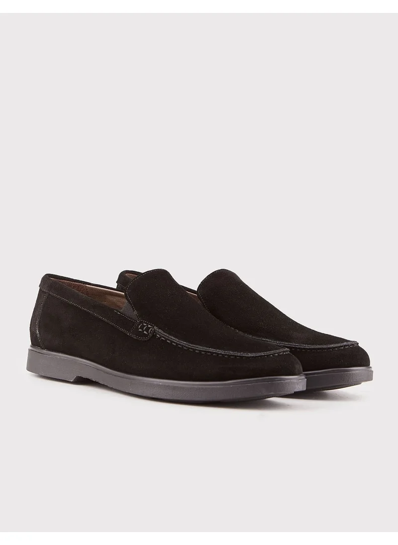 كاباني Leather Black Men's Casual Shoes