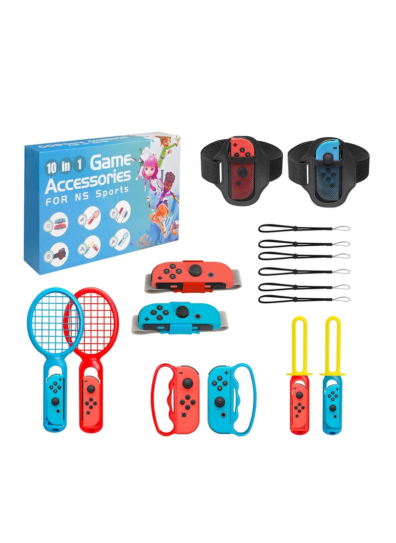 Switch Sports Game Accessories Bundle fits Switch/Switch OLED, 10 in 1 Family Party Sports Game Accessories Kit for Joy-Con Controller, Gifts for Kids & Adults - pzsku/Z24925B05644420C53A3FZ/45/_/1704523694/9a258825-3172-4d28-9561-be0e1437eb24