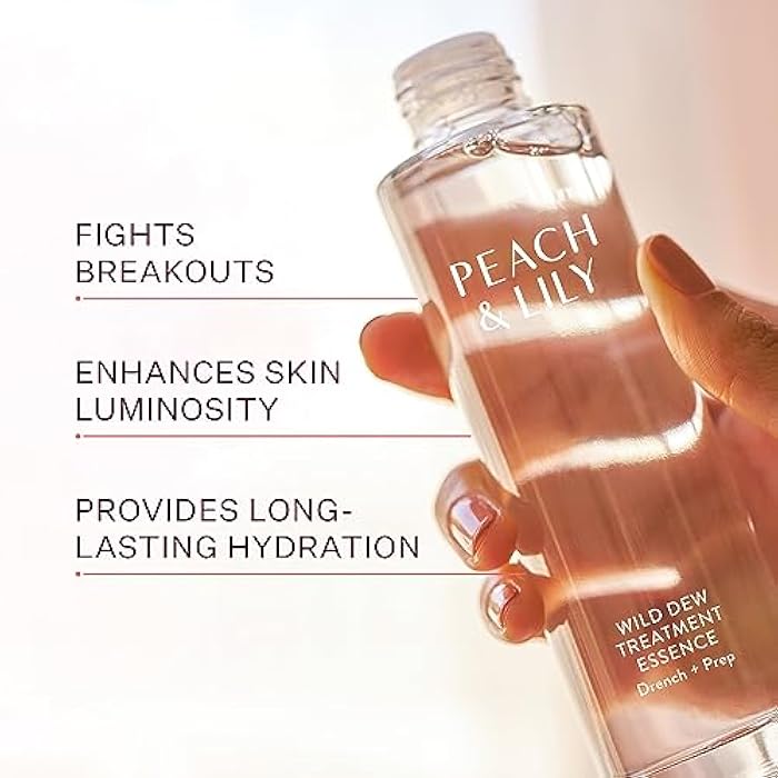 Peach & Lily - Wild Dew Treatment Essence (3.38 oz) - Drench, Plump, & Prep - Featherlight - Hyaluronic Acid, Adenosine, Lotus Extract, & Niacinamide - Self Care - Vegan & Cruelty Free - Korean Beauty - Image 2