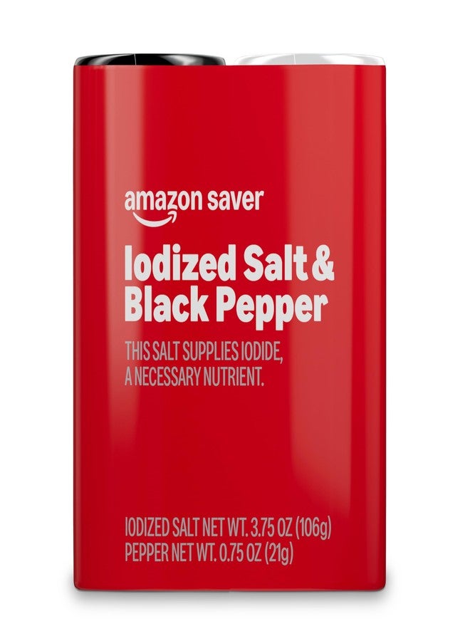 Amazon Saver, Iodized Salt & Black Pepper, 4.25 Oz - Image 1