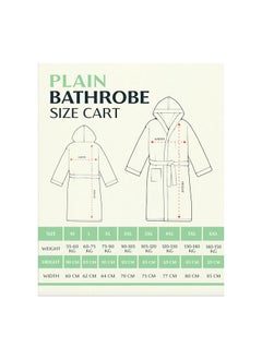 More cottons Plain Bathrobe  - Image 3