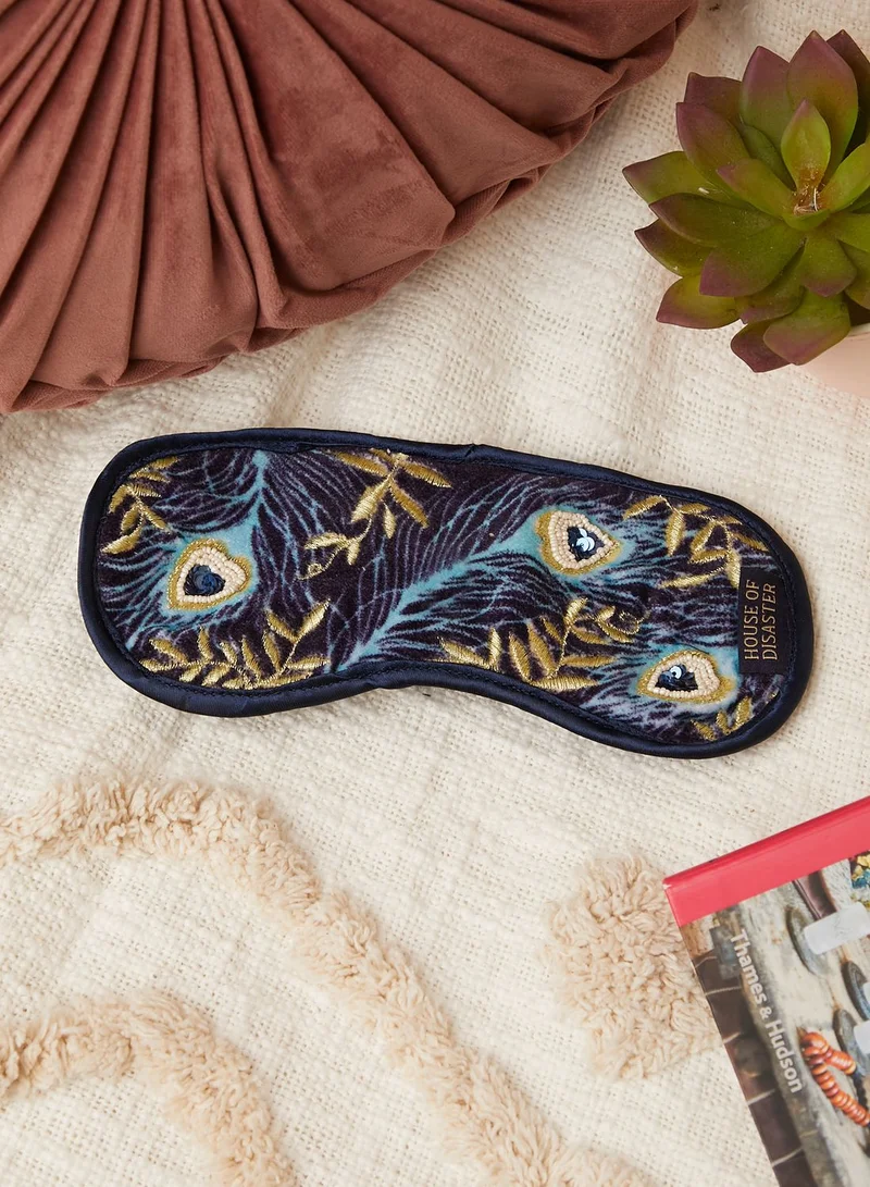 House Of Disaster Luxe Peacock Eye Mask