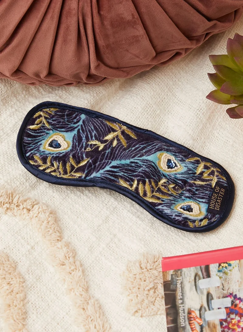 House Of Disaster Luxe Peacock Eye Mask