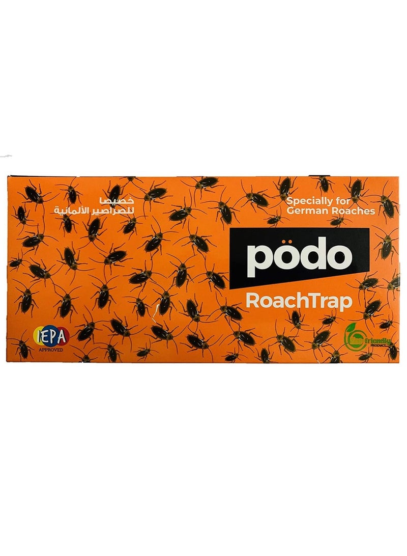 بودو الغراء فخ صرصور ملصق الطعم فخ الحشرات القاتل 5 الفخاخ لكل حزمة - Image 1