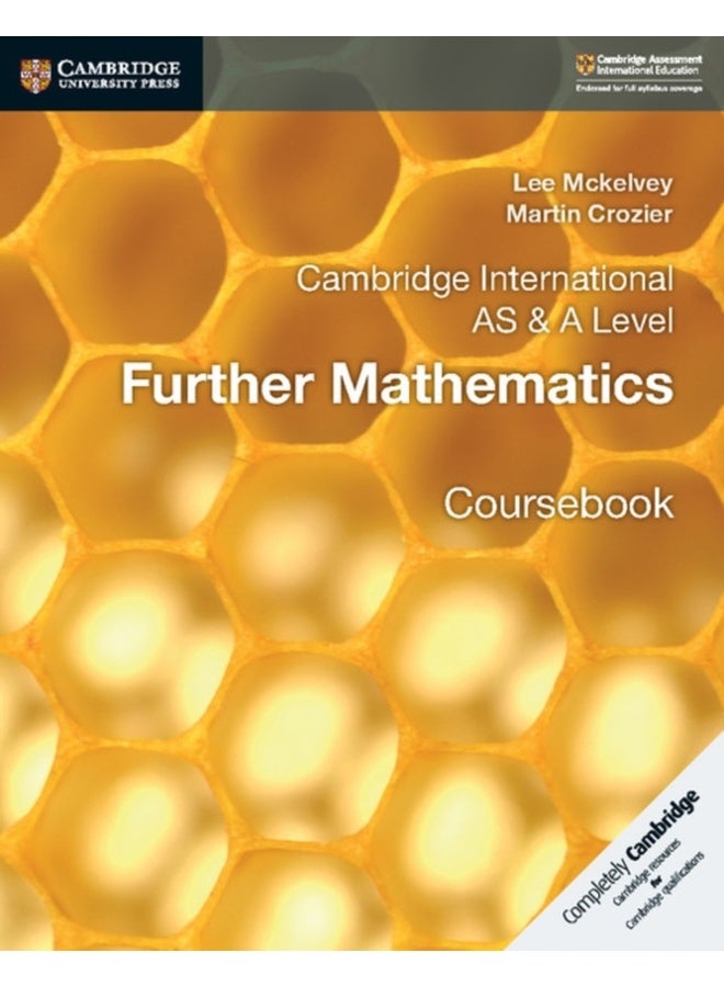 Cambridge International AS & A Level Further Mathematics Coursebook 