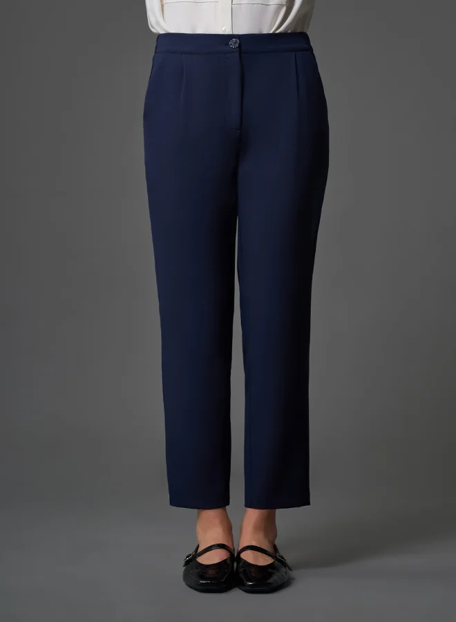 ميزال MIZALLE BASIC DOUBLE ELASTIC TROUSERS