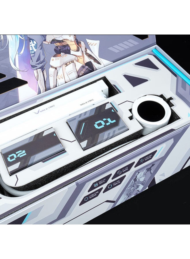 Valkyrie V240 Valkyrie Vk Integrated Cpu Water Cooler 2.1-inch Ips Lcd Screen Lcp Fan Blade Fan Supports Lga1700 - Image 5
