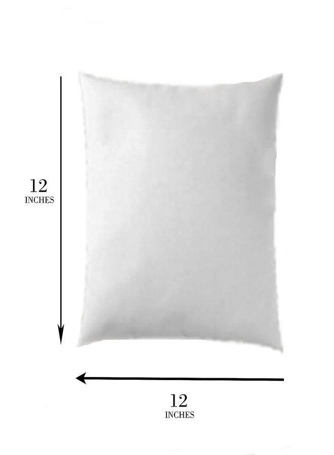 Royal Trend | Hotel Quality Premium Fibre Sofa Cushions Set of 5 | Cushion 12 inch x 12 inch | Sofa Pillow,Cushion,Cushions for Sofa, Cushion Pillow,Sofa Pillow,Cushions for Bed (Color White) - Image 4