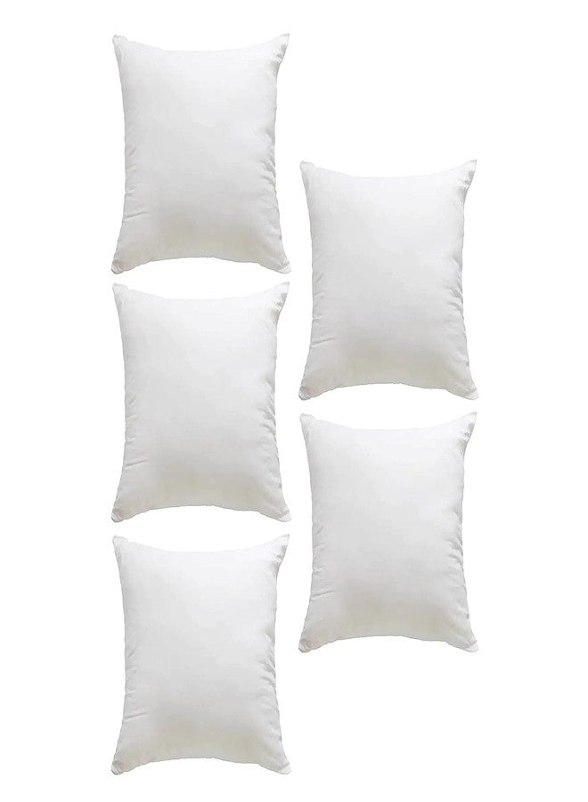 Royal Trend | Hotel Quality Premium Fibre Sofa Cushions Set of 5 | Cushion 12 inch x 12 inch | Sofa Pillow,Cushion,Cushions for Sofa, Cushion Pillow,Sofa Pillow,Cushions for Bed (Color White) - Image 3