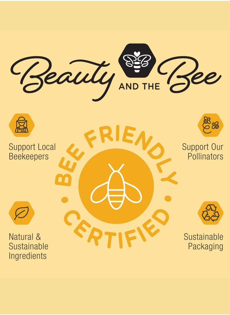 beauty and the bee Organic Soap with Bee Pollen – 115g, All-Natural Soap for Face and Body, Ideal for Sensitive Skin, Deep Hydration and Nourishment  - Image 5