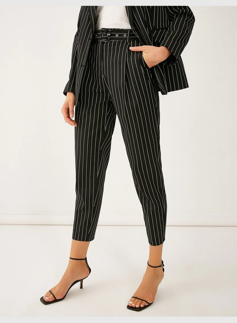 KOTON Striped Trousers