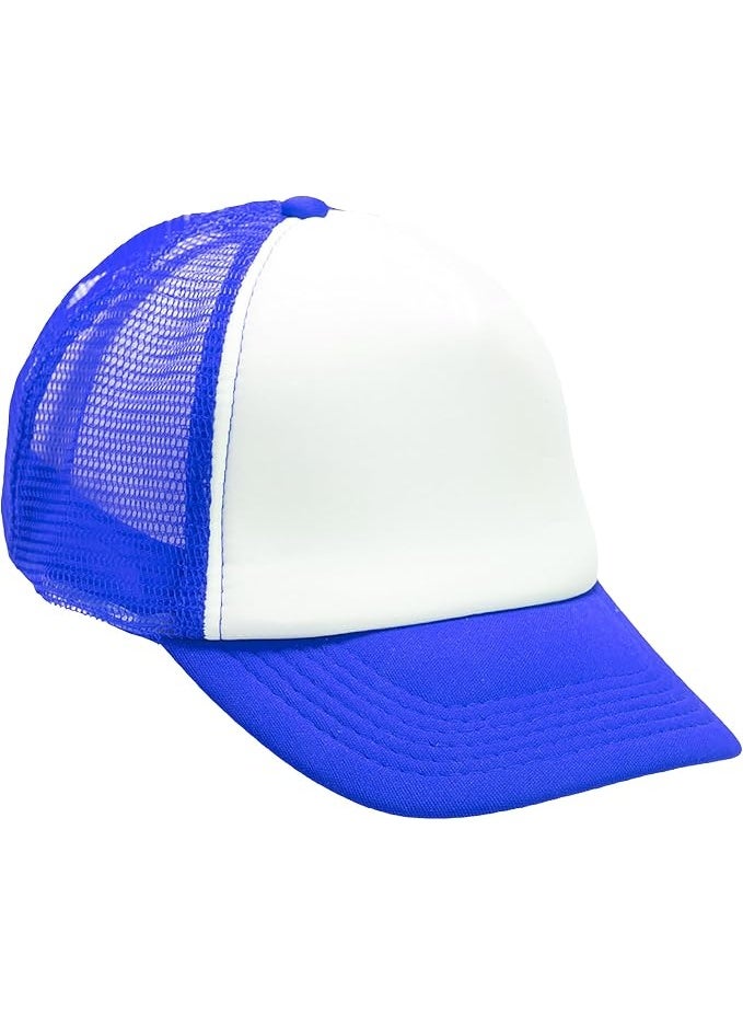 Unisex Adults 2 Tone Mesh Baseball Cap - Casual Trucker Hat - Image 1