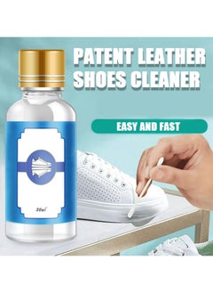 CMGTYYD Shoes Whitening Cleaner, Shoe Edge Scratch Remover, Multifunctional Leather and Handbag Cleaner with Cotton Swabs and Gloves, Restores and Brightens, Refreshed Shoe Cleaner Kit (2 Pcs)  - Image 3