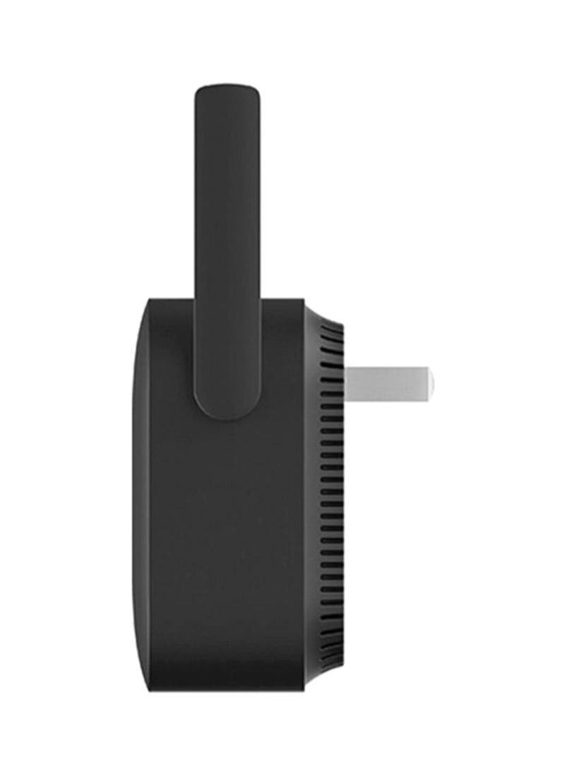 Generic - Mi Wi-Fi Range Extender Pro Wifi Repeater, Network Expander/ 2 External Antenna/ Up to 300Mbps / Up to 16 devices Connectivity / Plug & Play Black - Image 1