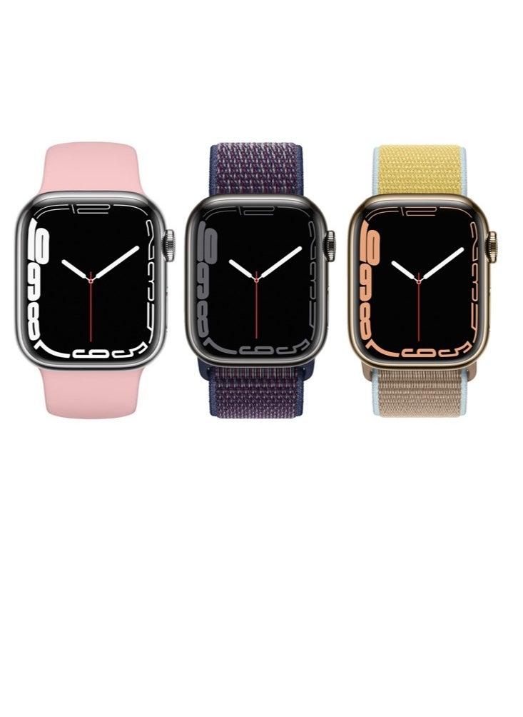 بيرفيي 3 قطع لتبديل سوار الساعة لساعة Apple Watch بأحجام 41/40/38 ملم من السلسلة 8/7/6/5/4/SE.  - Image 1
