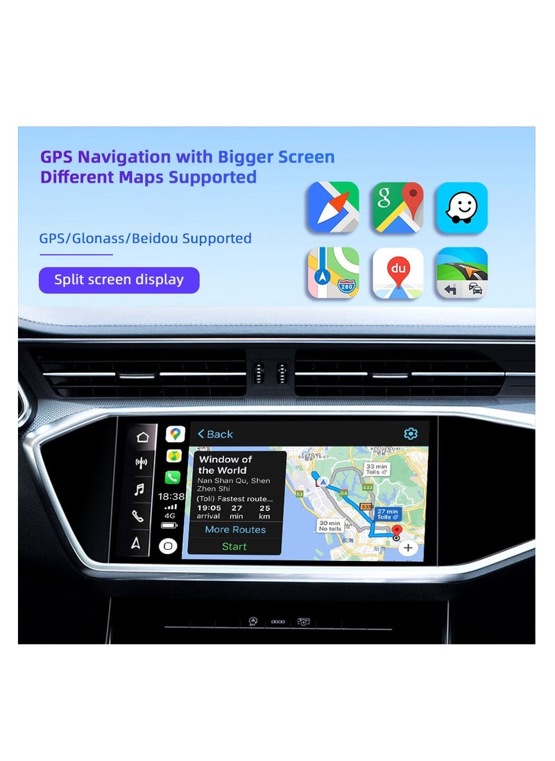 MNT CarPlay from MNT Supports 4G is the perfect evolution of the digital driving experience! With 4 GB RAM and 64 GB storage, you can seamlessly run your favorite apps, including Shahid Net, Netflix, YouTube, and Google services  - Image 4