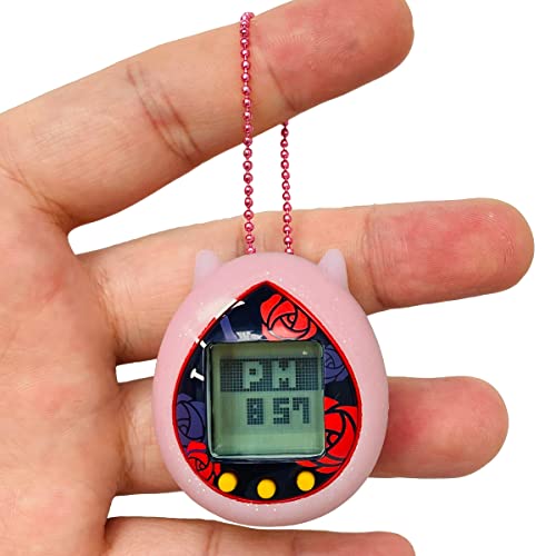 JCHPINE Silicone Cover Case for Jujutsu Kaisen Tamagotchi Nano, Protective Sleeve Skin for Tamagotchi Hello Kitty and for PAC-Man Device Interactive Game Machine(Only Cover) (Transparent Pink) - Image 4
