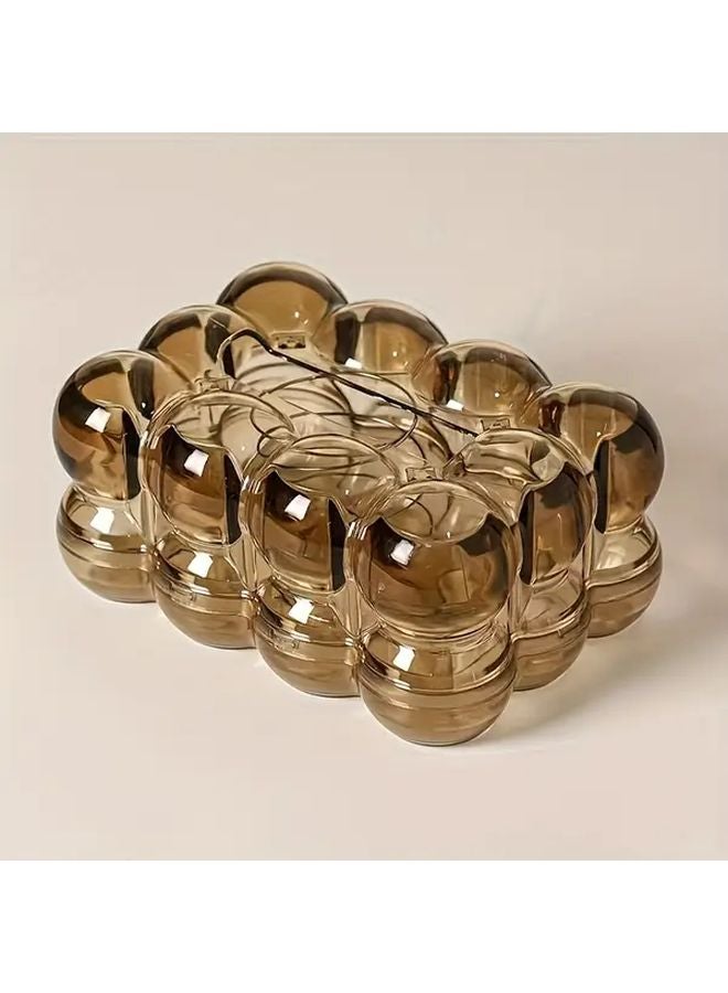 Transparent Creative Tissue Storage Box Home Decor Bathroom Organizer Durable Plastic - Image 4